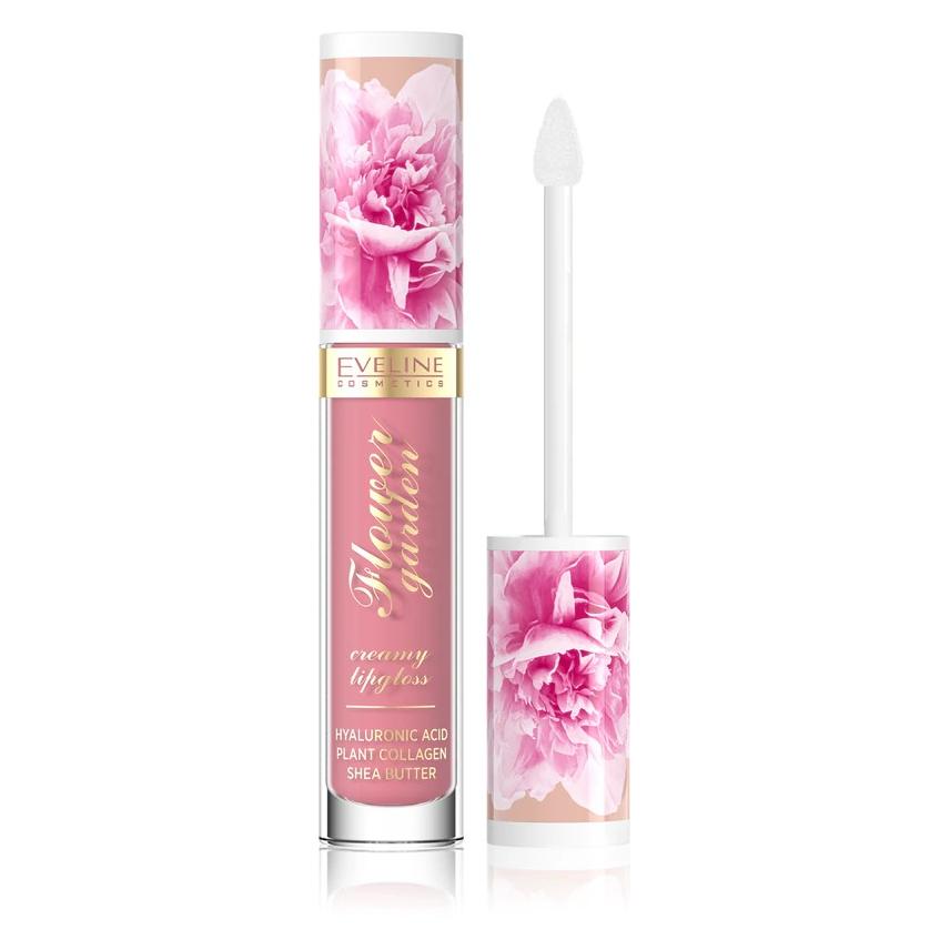 Eveline Flower Garden Lip Gloss 01 4.5Ml (Delicate Rose, Zartes Rosenrot) (33429917)