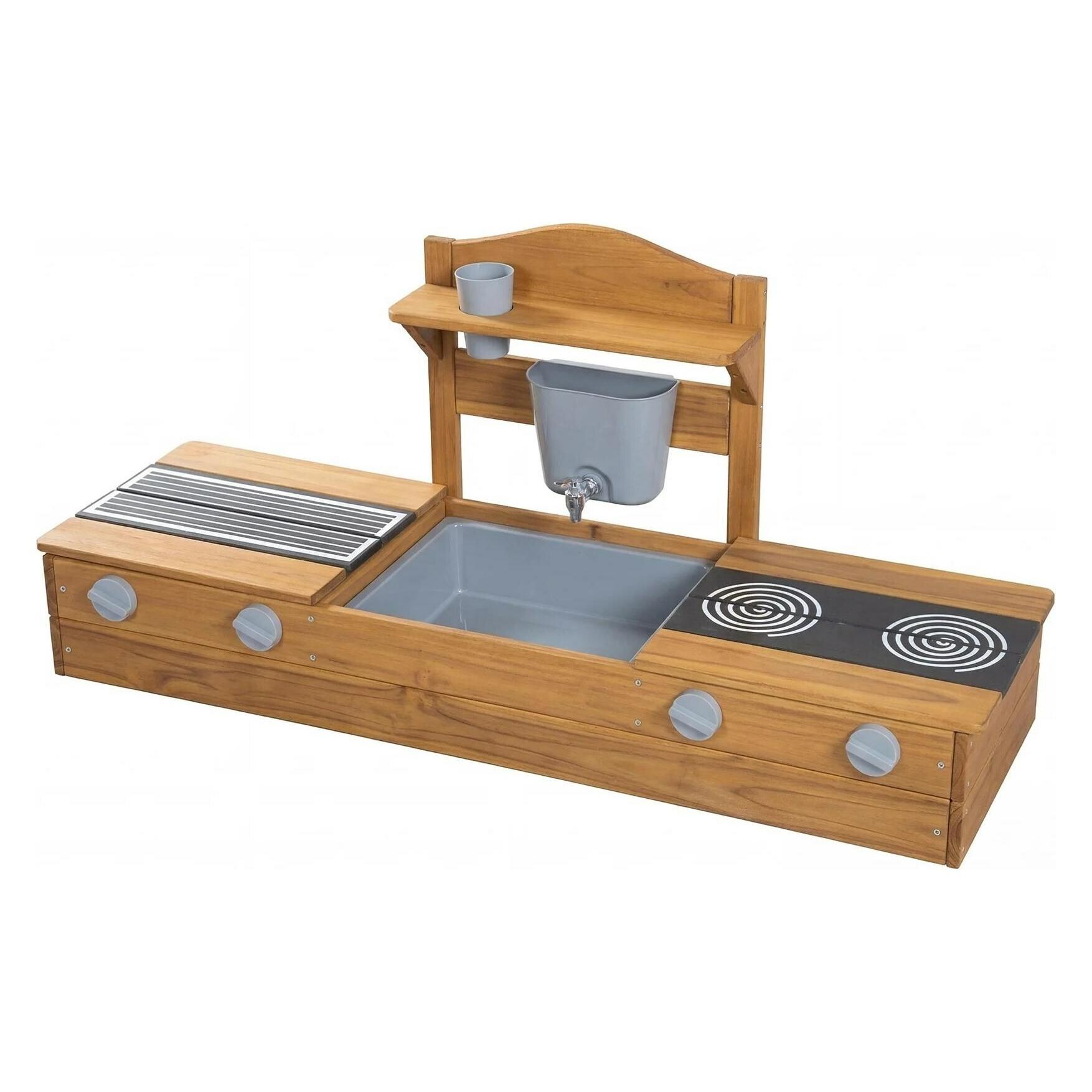 Roba 2 in 1 Balkonsandkasten mit Matschküche (457014TE)