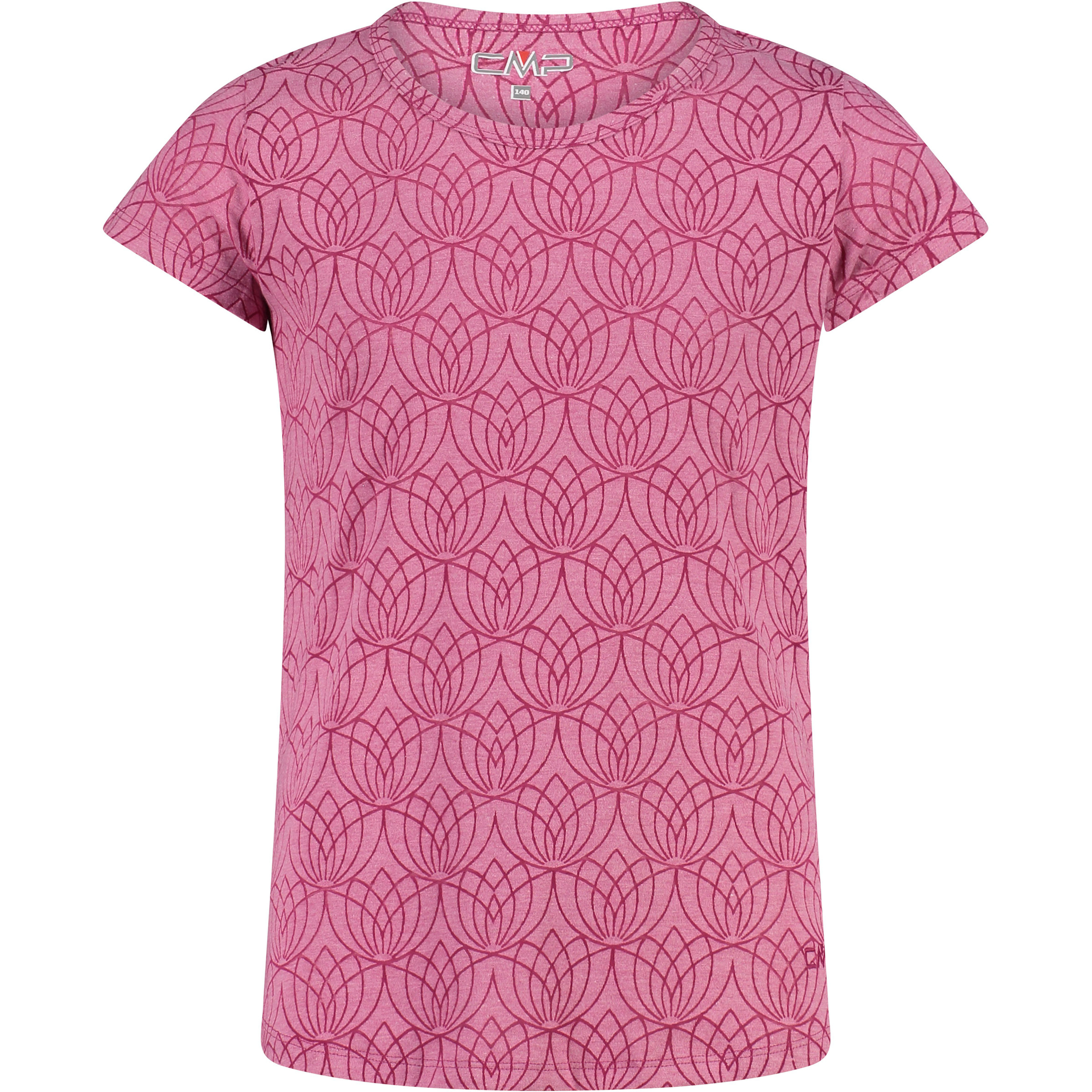 CMP Kinder T-Shirts pink Größe 128 Trekking Hautfreundlich