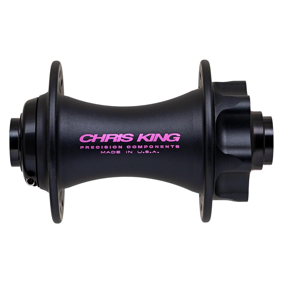 Chris King Disc 6-Loch BOOST Nabe VR, 110x15mm, 32 L., Edelstahl-Lager, two tone black/punch (53632071)