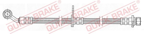 Quick Brake Bremsschlauch 59.902 Für Honda