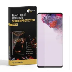 2x Hydrogel-Glass für Samsung Galaxy S20 Selbstheilend für Micro Kratzer 3D KLAR Panzerfolie Displayschutz Schutzfolie Screen-Protector