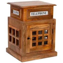 WEINREGAL, braun, 51x38x71cm
