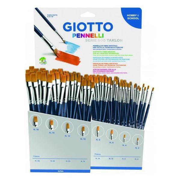 Giotto Malpinsel, Rund, 96-teilige Ausstellung, Serie 600 (F678000)