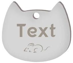 Uplift Treasures Personalized Stainless Steel Pet ID Tag With Engraving 4 s