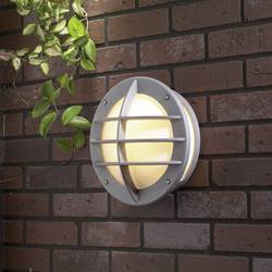Konstsmide Oden 515-312 Außenwandleuchte Energiesparlampe, LED E27 60 W Silber