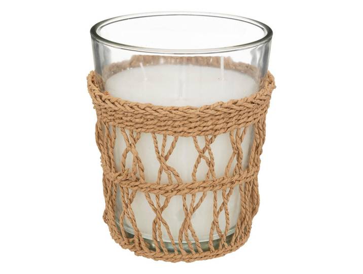 Atmosphera Createur d´interieur Duftkerze Ylang-Ylang Duft 13,2/13,2/16,2 cm, Beige, Glas, 16.2 cm, Dekoration, Kerzen & Kerzenhalter, Duftkerzen