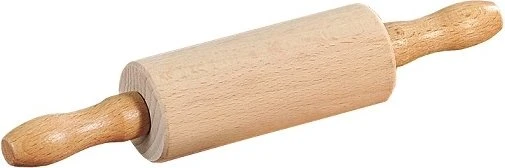 Kesper, Kinder-Nudelholz aus Buchenholz, Länge 23,5 cm