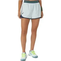 ASICS Damen Shorts WOMEN MATCH SHORT, Größe L in Weiß Weiß