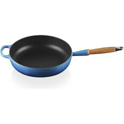 Le Creuset Sautépfanne Sig, Pfanne + Kochtopf, Blau