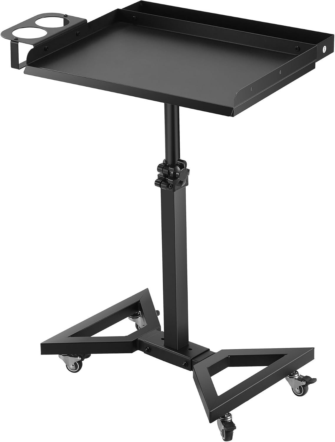 Tattoo Tray met Wielen - Verstelbare Rolling Tafel voor Tattoo Studio en Medische Toepassingen