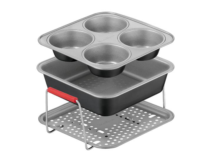 Moules 3 pièces Acier Dail Easy Air Fryer MOULINEX