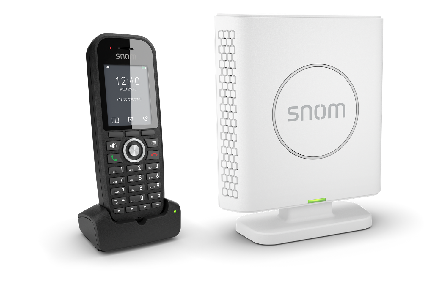 Snom M430 Schnurloses VoIP Telefon DECT Bundle M400 & M30