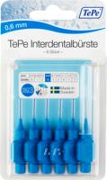 TEPE Interdentalbürste 0,6mm blau 6 St
