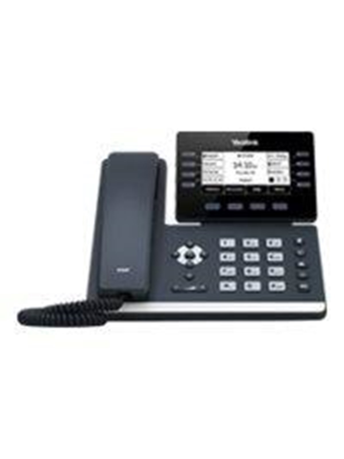 Yealink SIP-T53 - VoIP phone - with Bluetooth interface with caller ID - 3-way call capability