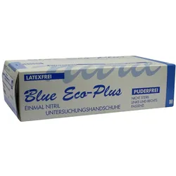 Handschuhe Einmal Nitril M blau 100 St