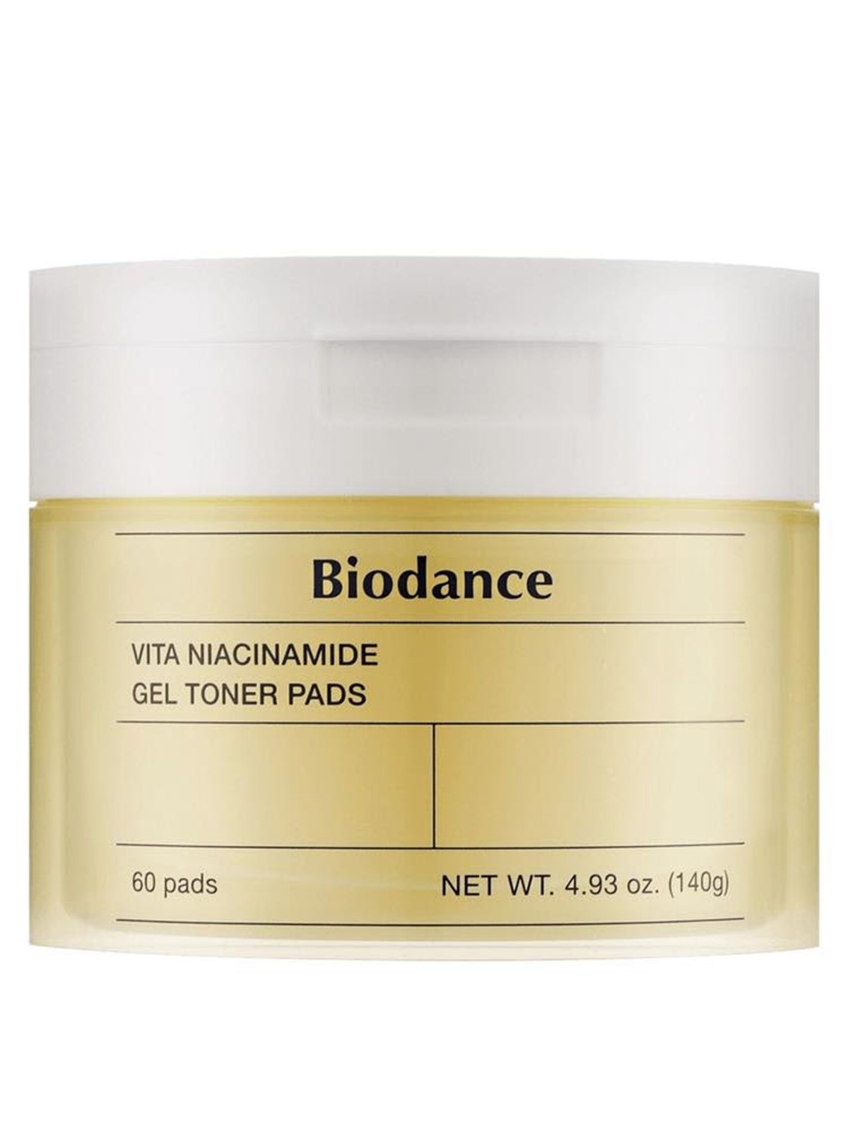 BIODANCE Vita Niacinamide Gel Toner Pads 60 stk