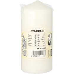 PAPSTAR Kerze 13 cm weiß