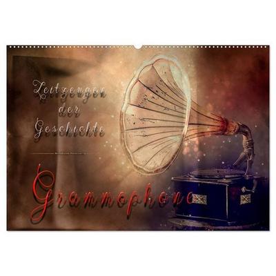 Grammophone - Zeitzeugen der Geschichte (Wandkalender 2026 DIN A2 quer), CALVENDO Monatskalender