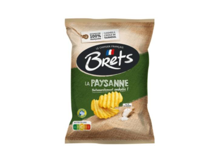 Brets Paysanne (Campagne) Chips de Pommes de Terre Ondulées 125 g