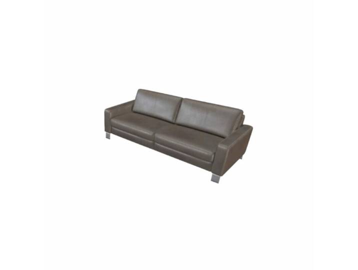 Couchliebe Hamburg 2,5- oder 3-Sitzer - Echtleder Torro granit - ohne Funktion - ohne Zusatzausstattung - 3-Sitzer Sofas ohne Funktion Modern, Zeitlos