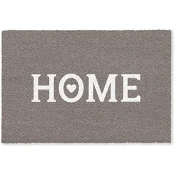 FUSSMATTE Startseite - Text - Taupe Fußabtreter 180x120 cm