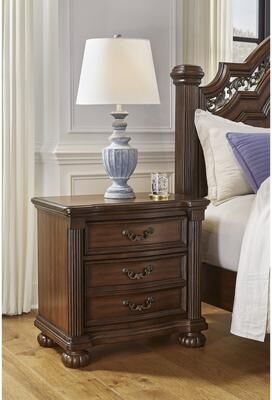 Signature Design by Ashley Lavinton Brown 3-drawer Nightstand