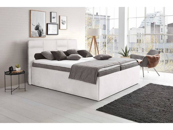 Halmon Schlafkomfort Betten Polsterbett Damas (Seitenhöhe 32cm, Wahlweise mit oder ohne Matratze), In verschiedenen Größen und Farben, Seitenhöhe in 32 oder 40 cm