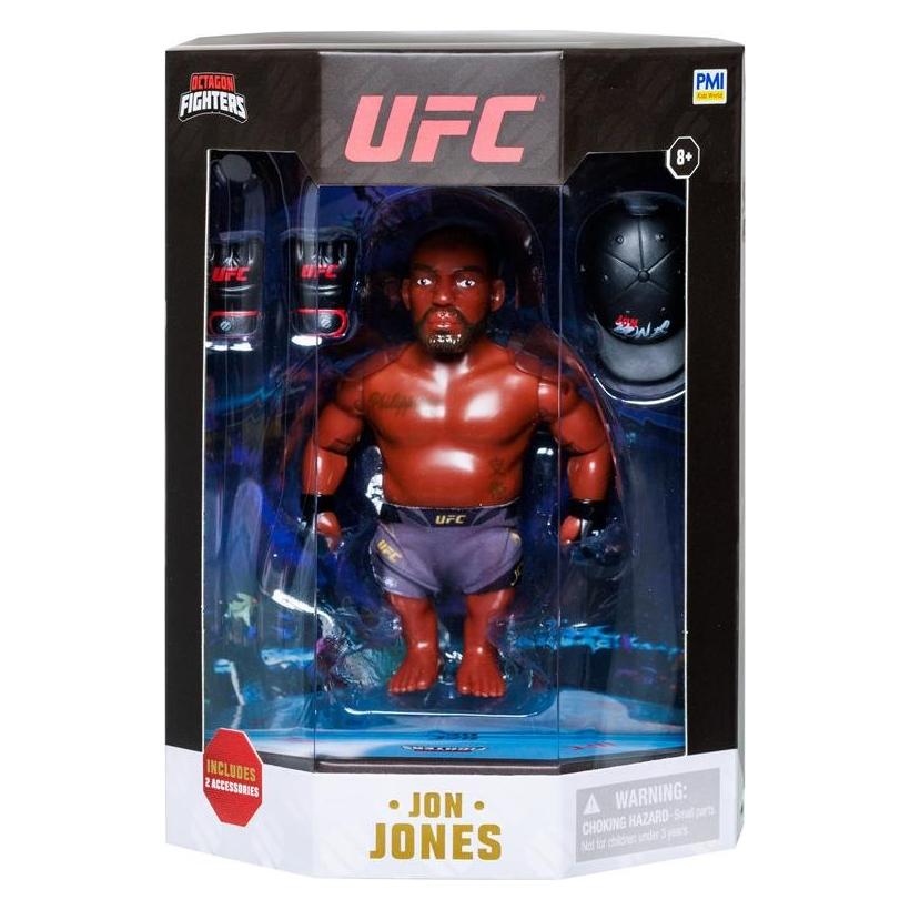 Pmi Kids World Ufc Octagon Fighters S1 Action Figure 11 cm - Jon Jones (UFC6010C)