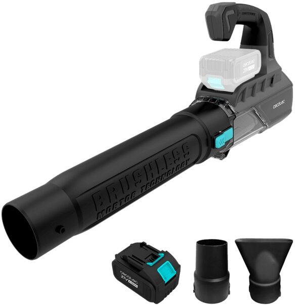Soprador a Bateria AirForce 4000 Bazooka Turbo 21V 740m³/h - CECOTEC