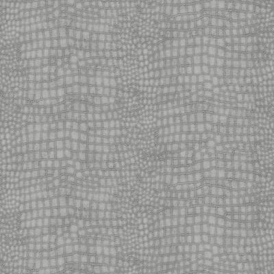 Vliestapete ART FOR THE HOME "Krokodil", grau, B:0,53m L:10m, Vlies, Tapeten, Grau - 10m x 52cm