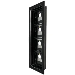 Comelit UT9334 Einbaugehäuse flächenbündig Ultra, 4 Module