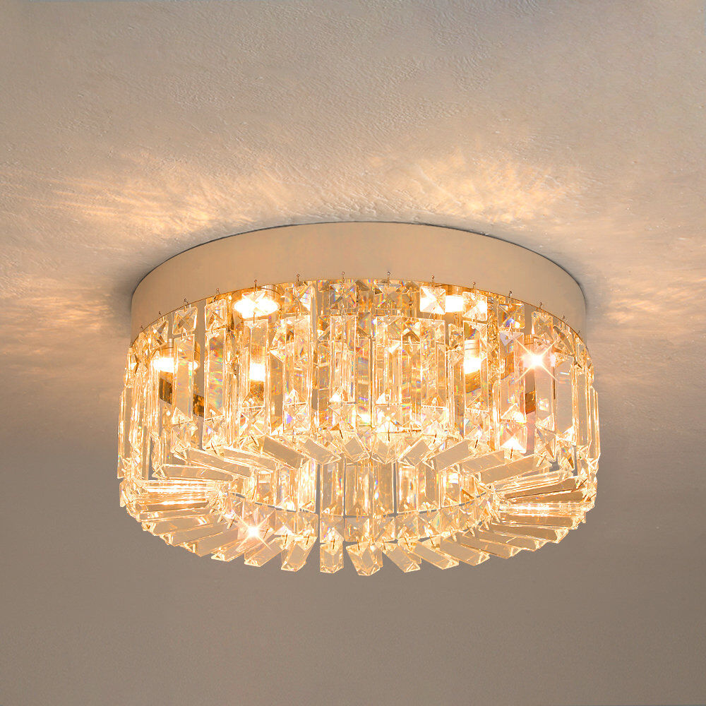 Fairmont Park Ajaz 1 - Light LED Chandelier Chrome 40 cm