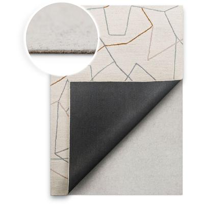 Antirutsch Teppichunterlage WECON HOME "RugPad Basic", beige (creme), B:100cm H:2,5mm L:100cm, Polyester, Teppichunterlagen, Teppichunterlage, Anti-Rutsch-Matte, Komfort, Schutz