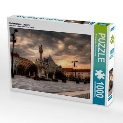CALVENDO Puzzle Steinmanger - Ungarn | 1000 Teile Lege-Größe 64x48cm Foto-Puzzle für glückliche Stunden