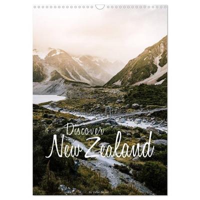 Discover New Zealand (Wall Calendar 2026 DIN A3 portrait), CALVENDO 12 Month Wall Calendar