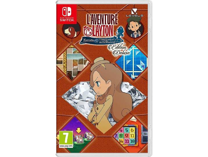 L'Aventure Layton : Katrielle et la conspiration des millionnaires - Edition Déluxe (SWITCH)
