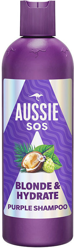 Shampoing violet Aussie Sos Blonde & Hydrate 300 ml