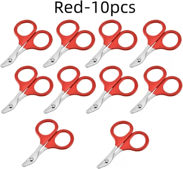 Inspire Picks Professional Pet Nail Clippers Precision Grooming Trimmer For Cats And Small Dogs red 10pcs