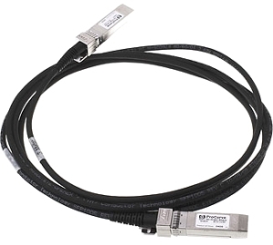 Hewlett Packard Enterprise SFP+ 10m, SFP+, SFP+, Männlich/männlich, Schwarz, Polyvinyl chloride (PVC)