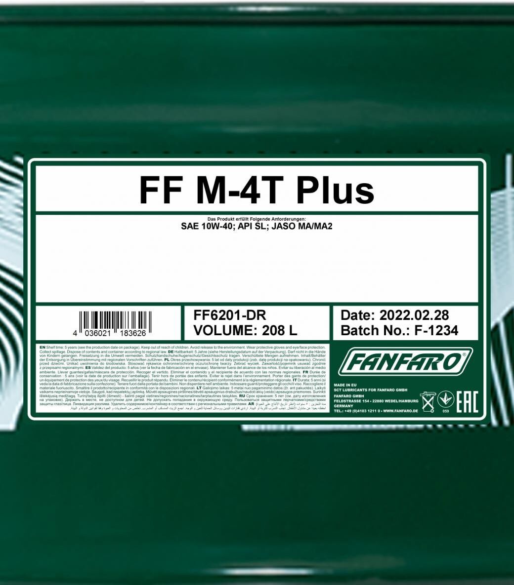 FANFARO FF6201-DR Motoröl