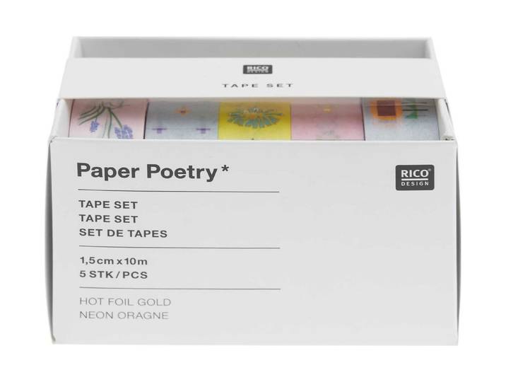 Rico Washi Tape Set floral