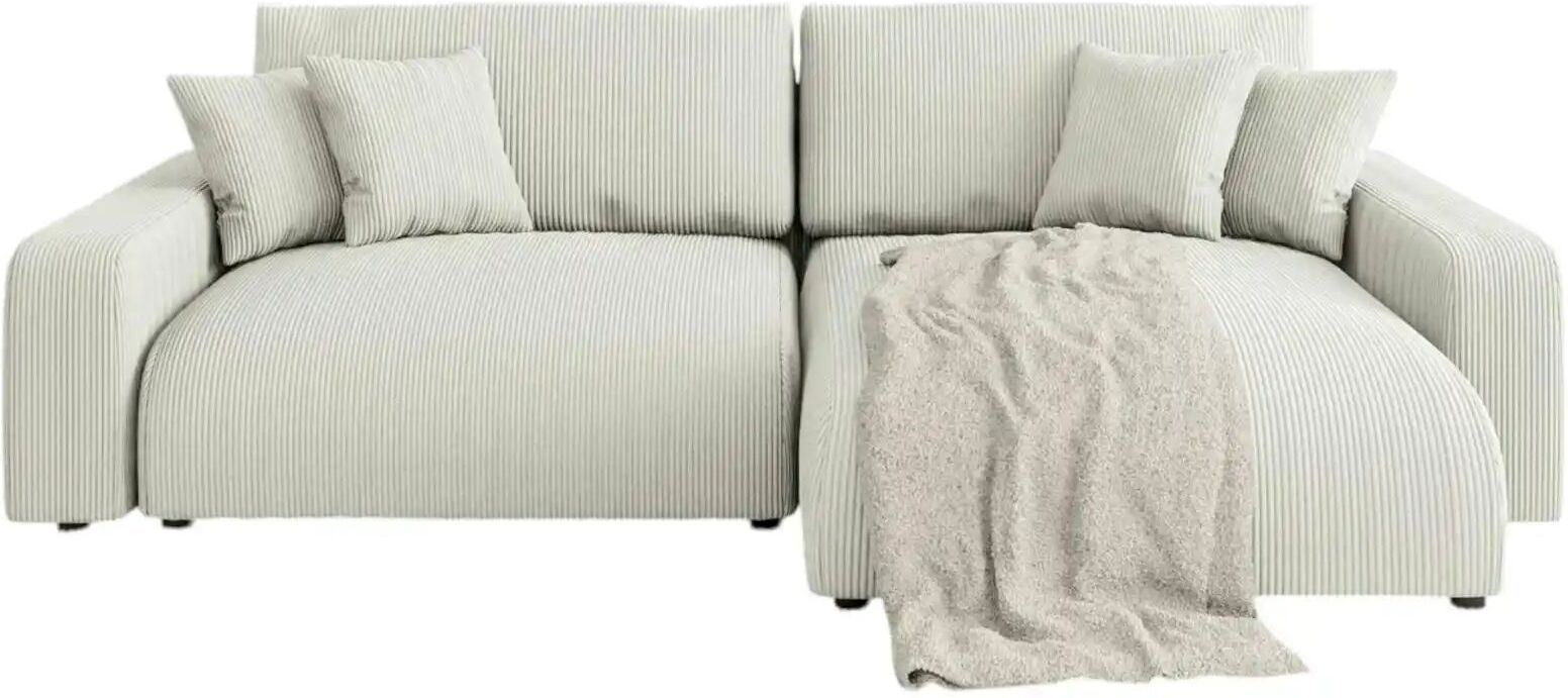 S-STYLE Ecksofa  Emma ¦ beige ¦ Maße (cm): B: 234 H: 78