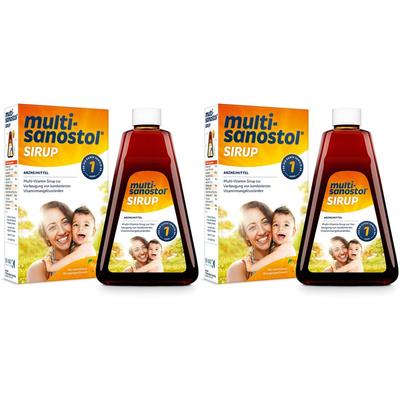 2x Multi Sanostol Sirup 2x300 g