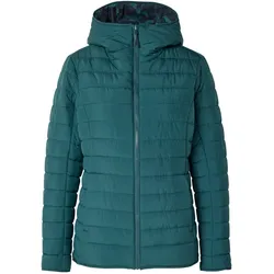 Tchibo - Wende-Steppjacke - Damen - Gr. M - petrol/print