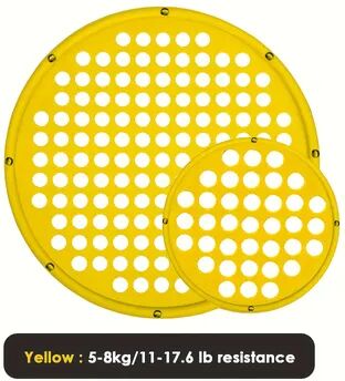 Multisell Products Hub Home Training Equipment, Portable Hand Exerciser, Silicone Elastic Resistance Net, No Battery Included yellow