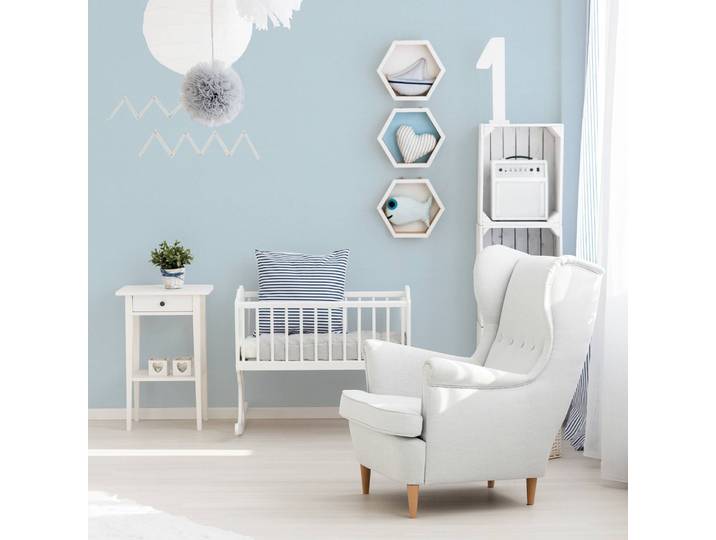 Vliestapete Kastell 53 x 1005cm Blau