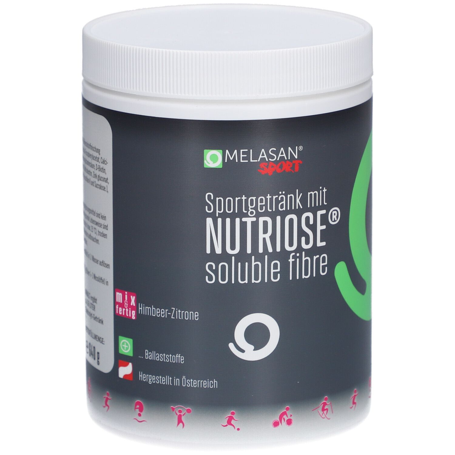 Melasan Sportgetr Nutri Himb 640 g Pulver