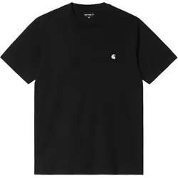 Carhartt, Arbeitsoberteil, S/S Madison T-Shirt Schwarz Weiss (L)