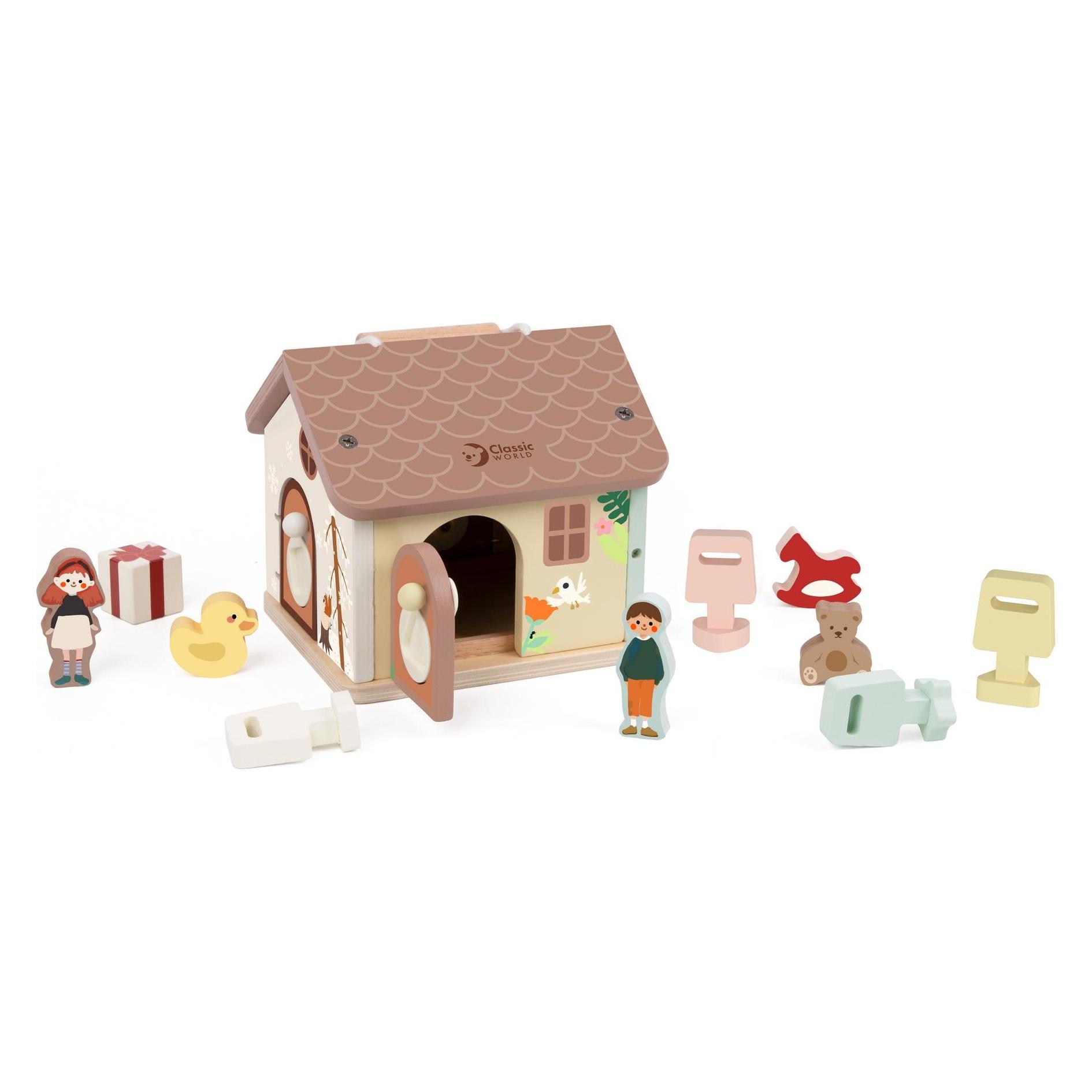 Classic World Abschliessbares Holzhaus (62231306)